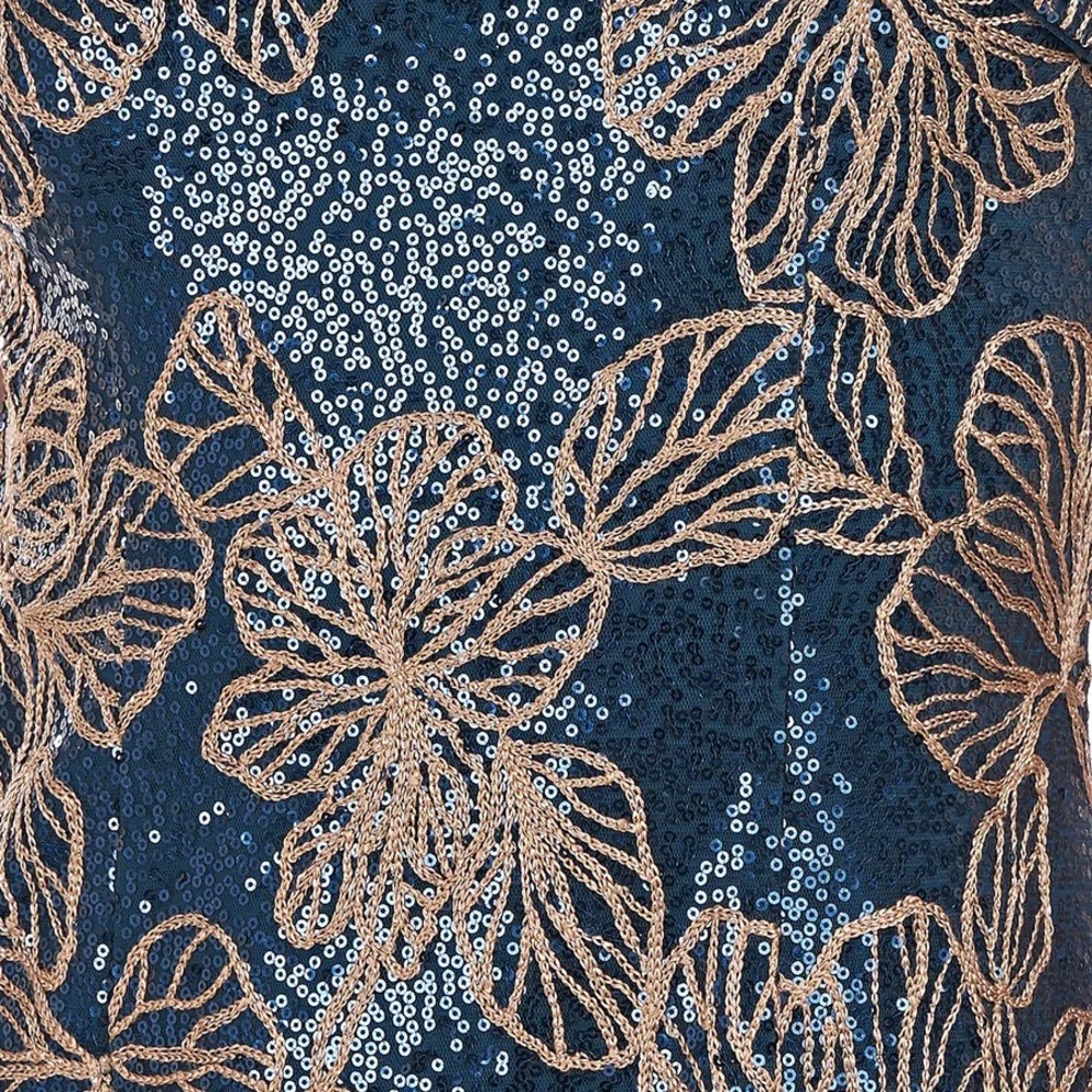 JS Collections Brooklyn Column Gown - Picture 3 of 3